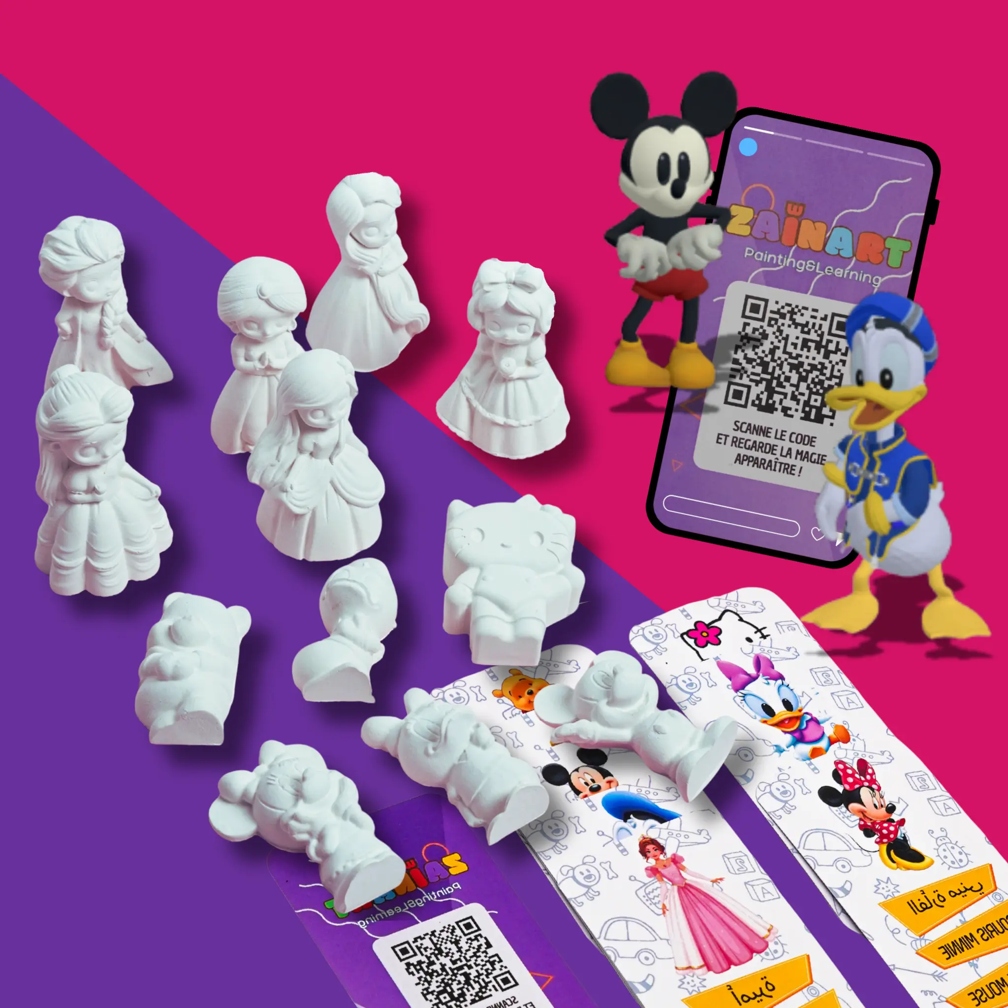 Kit princesses et disney