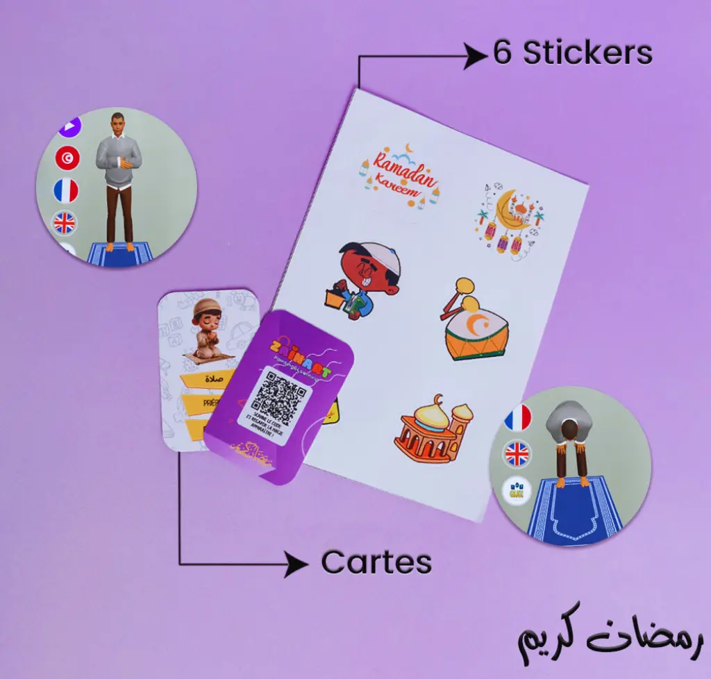 Kit Créatif Ramadan – Zain & Zina