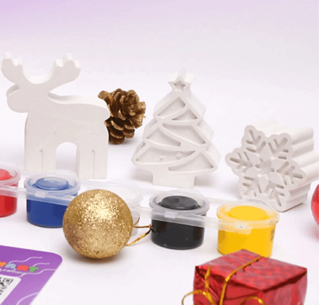 Kit de fin d'année – Homme de neige magnets + Réalité Augmentée